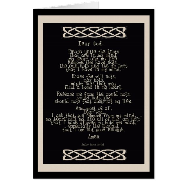 El rezo de los nudos (Frente)