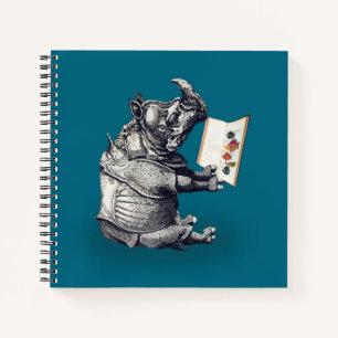 El rinoceronte lector ama los libros