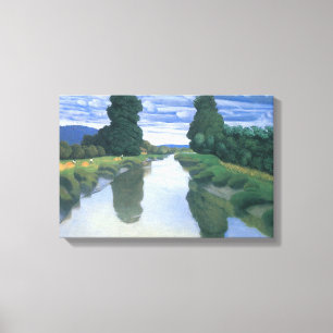 El río en Berville de Felix Vallotton, Arte fino