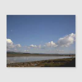 El río Kent en Arnside Cumbria Inglaterra