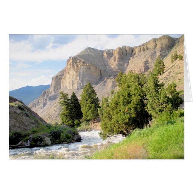 El río Yellowstone (Anverso (Horizontal))