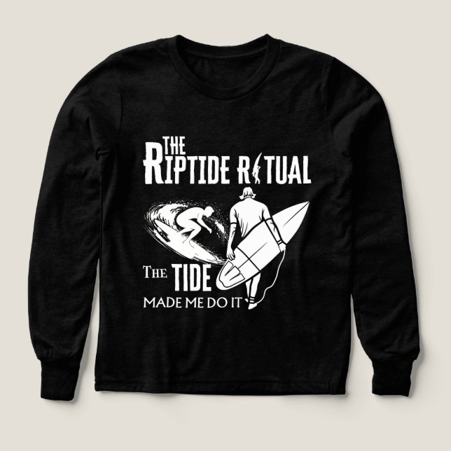 El Ritual Del Riptido La Marea Me Hizo Hacerlo (Diseño frontal)