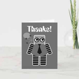 El robot del friki le agradece las tarjetas