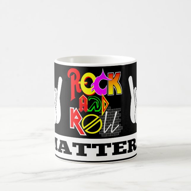 El rock-and-roll importa taza (Centro)