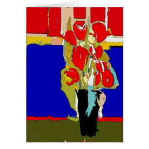 El rojo florece Matisse abstracto Hawaii