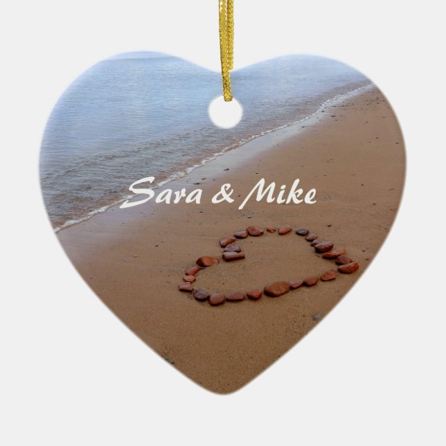 El rojo oscila el ornamento de la playa del (Frente)