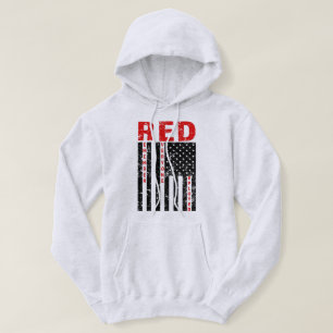 El ROJO recuerda cada uno sudadera con capucha