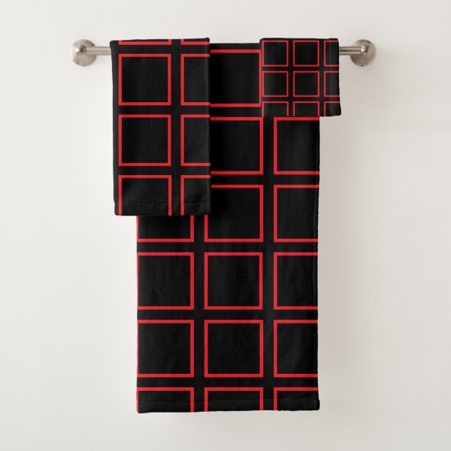 El rojo resumido ajusta negro (In situ)