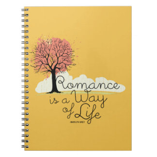 El romance es una manera de cuaderno de la vida