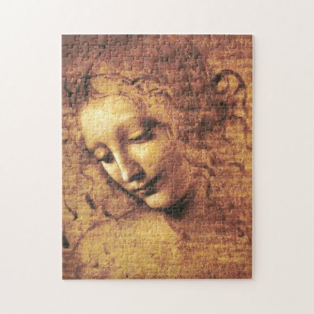 El rompecabezas de Da Vinci La Scapigliata (Vertical)