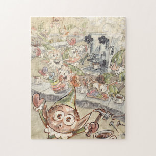 El rompecabezas de Fun Espresso Elves