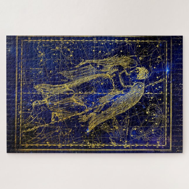 el rompecabezas de la constelación virgen (Horizontal)