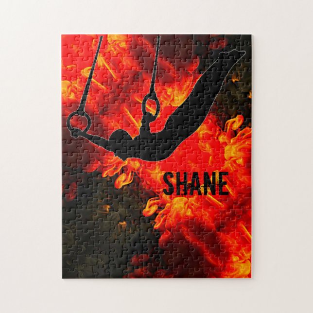 El rompecabezas de la gimnasia para los niños (Vertical)