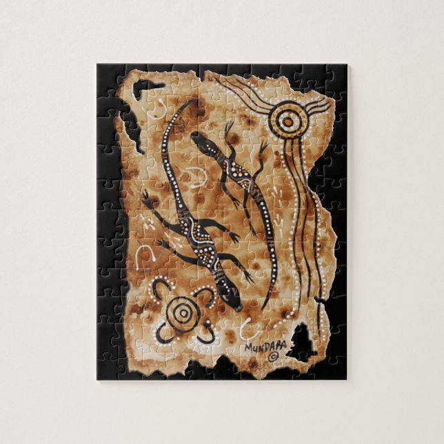 El rompecabezas de la Goana del papel (Vertical)