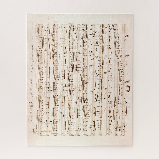 El rompecabezas de la música clásica de Chopin (Vertical)