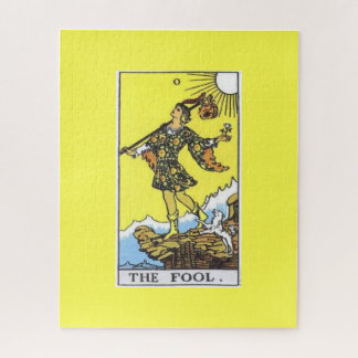 El rompecabezas de la tarjeta tarot tonta