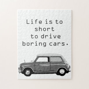 El rompecabezas de la vida mini Cooper es breve