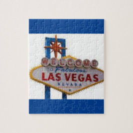 El rompecabezas de Las Vegas con caja de regalo
