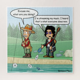 El rompecabezas de Pun Jigsaw en la transmisión de