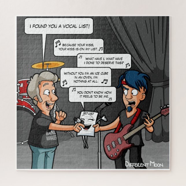 El rompecabezas de Pun Jigsaw es gracioso (Vertical)