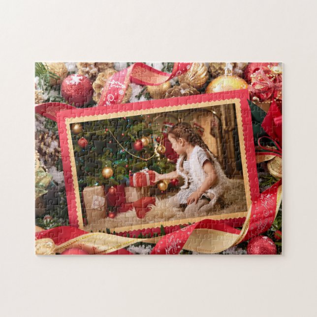 EL rompecabezas de tus Navidades personalizados de (Horizontal)