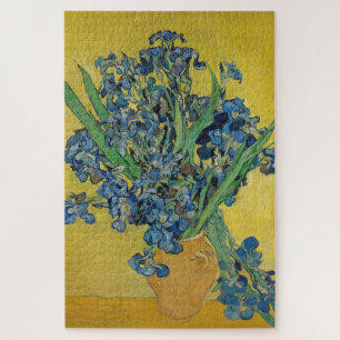 El rompecabezas de Van Gogh  Azul amarillo verde