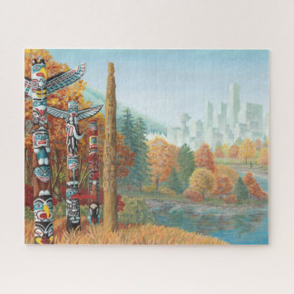 El rompecabezas del arte de Vancouver Canada colis