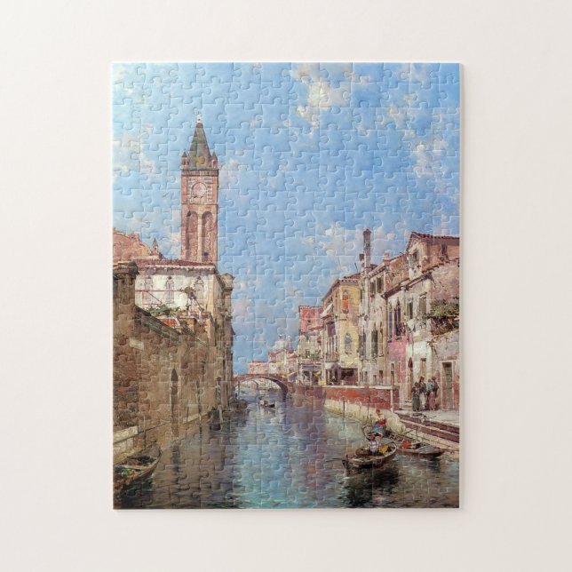 El rompecabezas del arte de Venecia de Unterberger (Vertical)