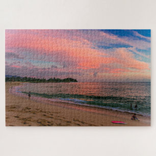 El rompecabezas del atardecer hawaiano