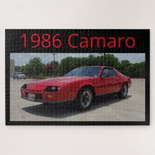El rompecabezas del Camaro Rojo de 1986