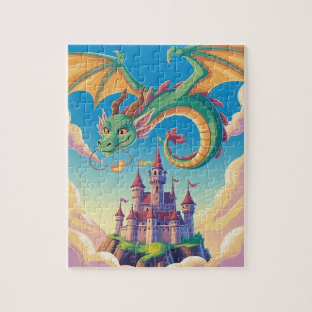 El rompecabezas del castillo de los dragones (Vertical)