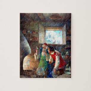 El rompecabezas del científico alquimista