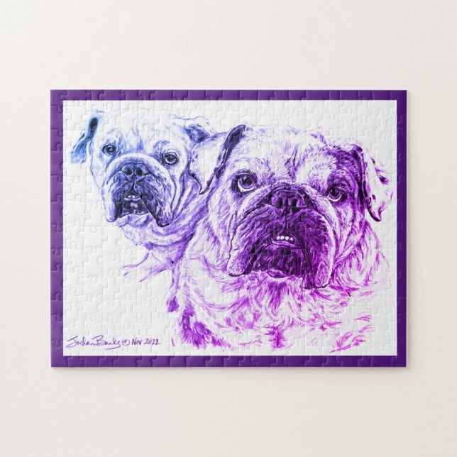 El rompecabezas del divas calvo (Horizontal)