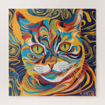 El rompecabezas del gato Lover