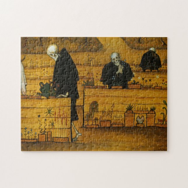 El rompecabezas del Jardín de la Muerte de Simberg (Horizontal)