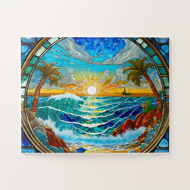 El rompecabezas del Océano inoxidable The Daily Ji (Horizontal)