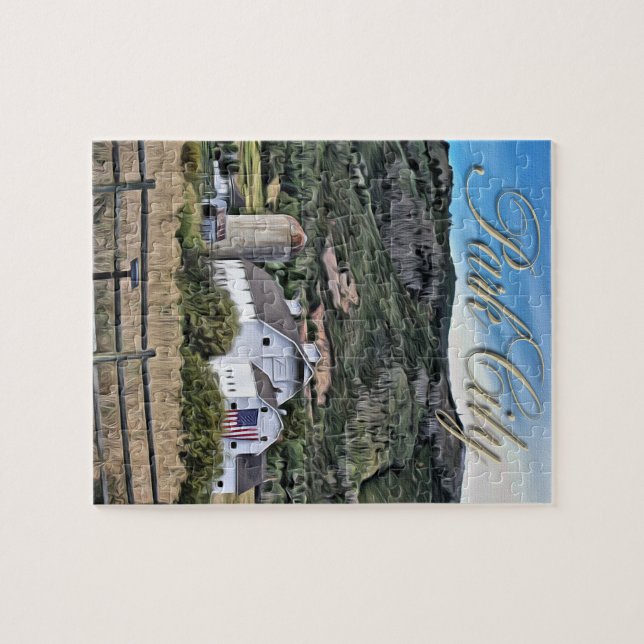 El rompecabezas del parque City Barn (Horizontal)