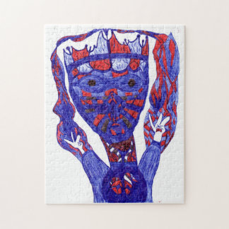 ¡El rompecabezas del rey alienígena americano!