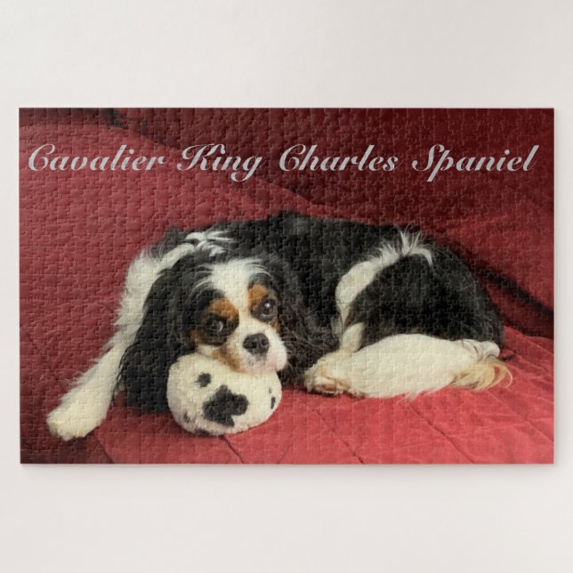 El rompecabezas del rey Charles Spaniel (Horizontal)