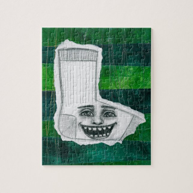 El rompecabezas del rompecabezas del sock perdido (Vertical)