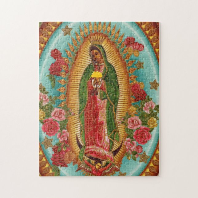 El rompecabezas del santo del Taco (Vertical)