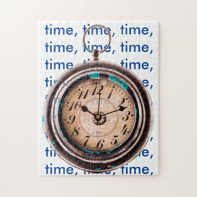 El rompecabezas del tiempo en una vieja caminata m (Vertical)