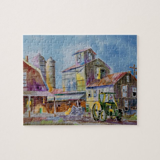 El rompecabezas elevado (Horizontal)