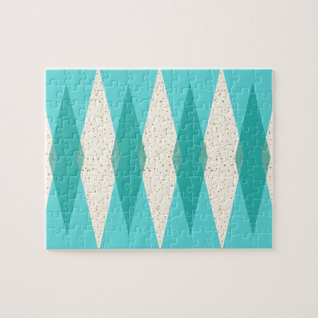 El rompecabezas moderno de Argyle de mediados del  (Horizontal)