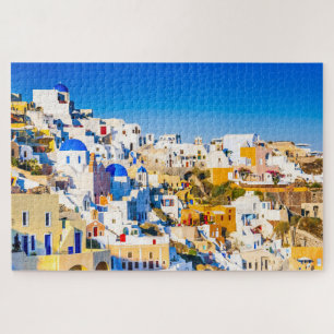 El rompecabezas Oia Santorini Grecia