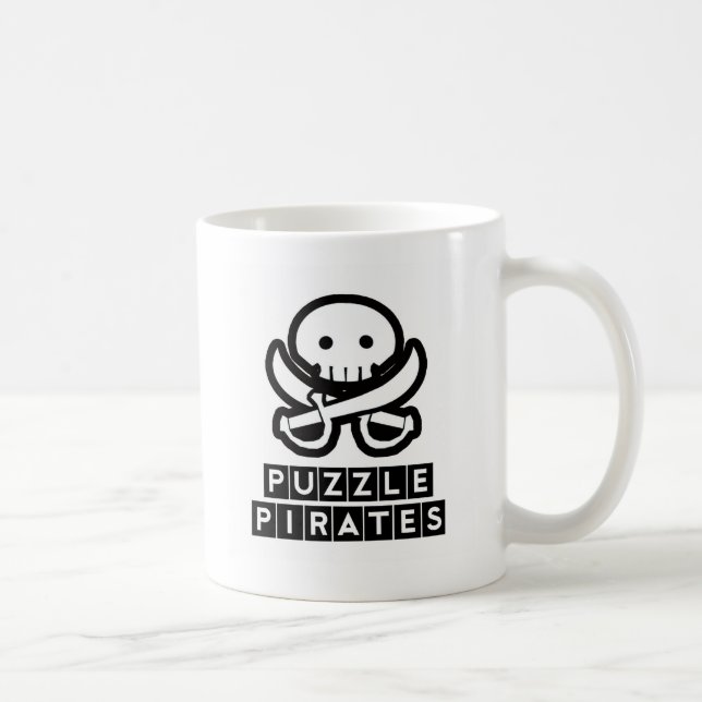 El rompecabezas piratea la taza del cráneo (Derecha)