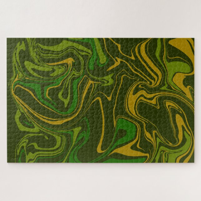 El rompecabezas psicodélico de los mármoles del ej (Horizontal)