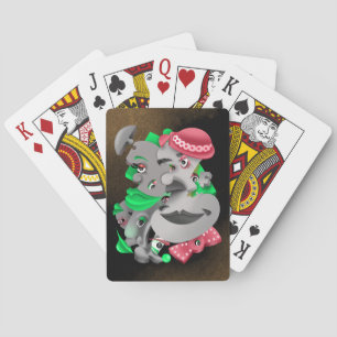 El rompecabezas surrealista enfrenta las cartas de