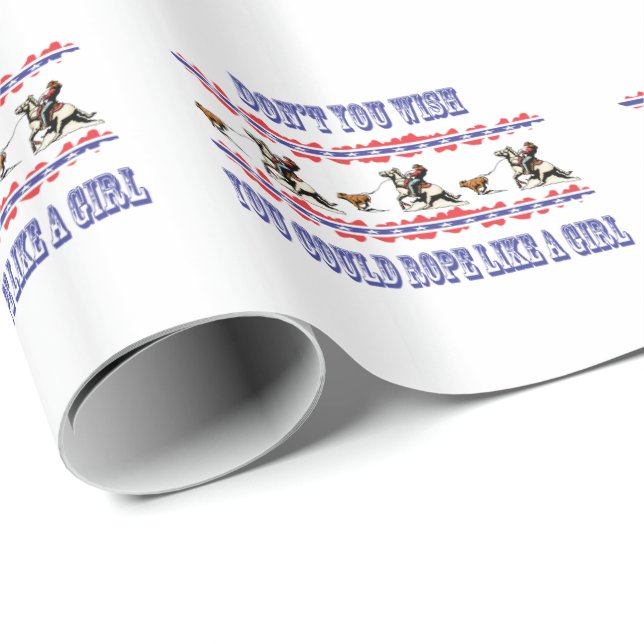 El Roping occidental de la vaquera del papel de (Esquina del rollo)