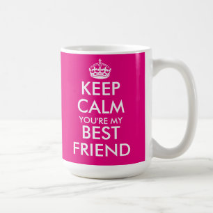 El rosa de neón guarda la taza tranquila de la